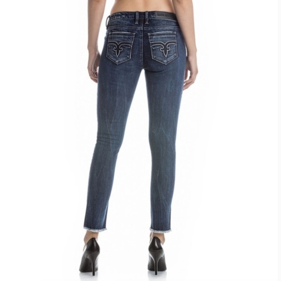 Rock Revival Denim - Rock Revival Flora Ankle Skinny